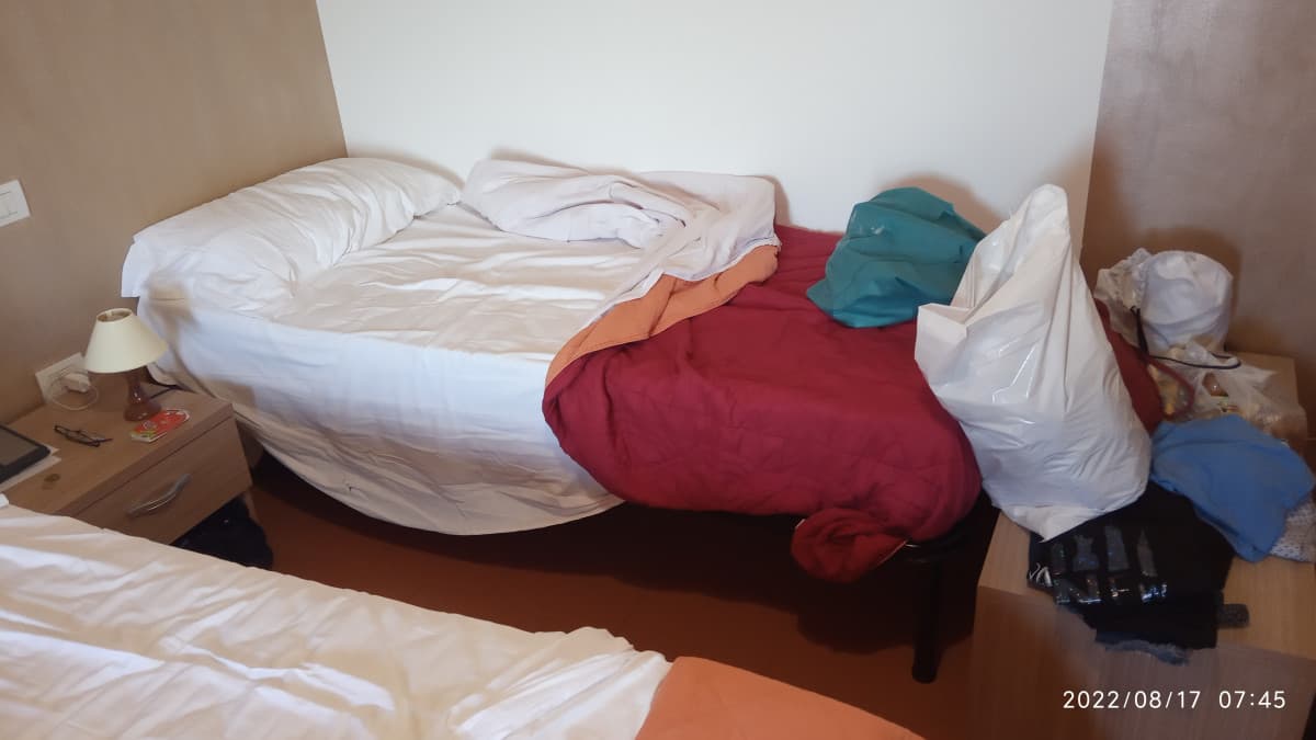 Questo letto non mi mancherà per niente 