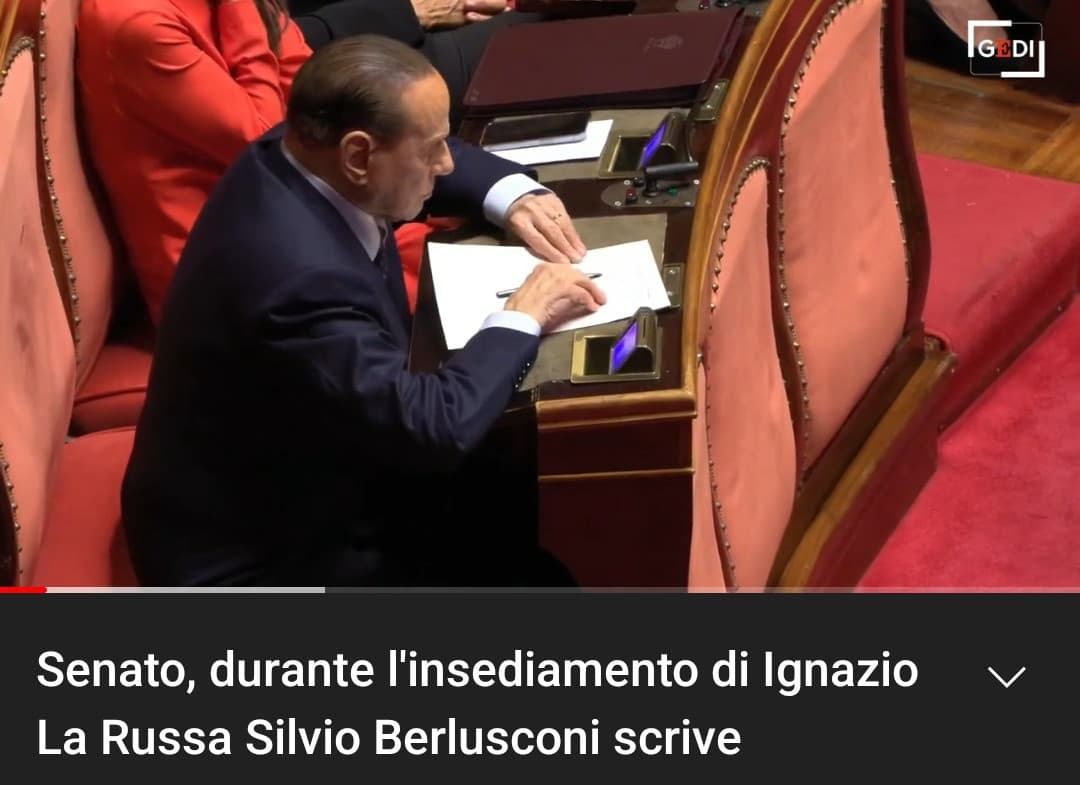 Berlusconi col death note??