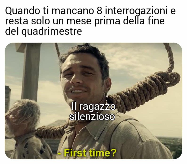 È la fine.