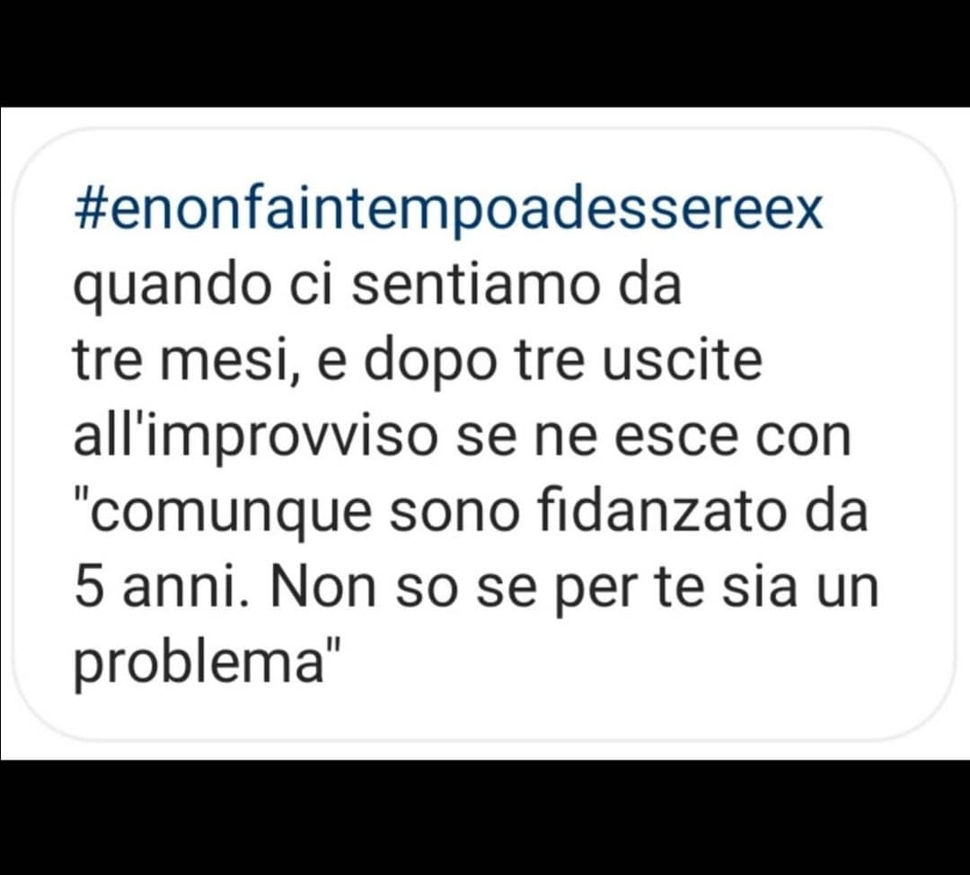 Della serie "sì, ma nulla di serio" ?