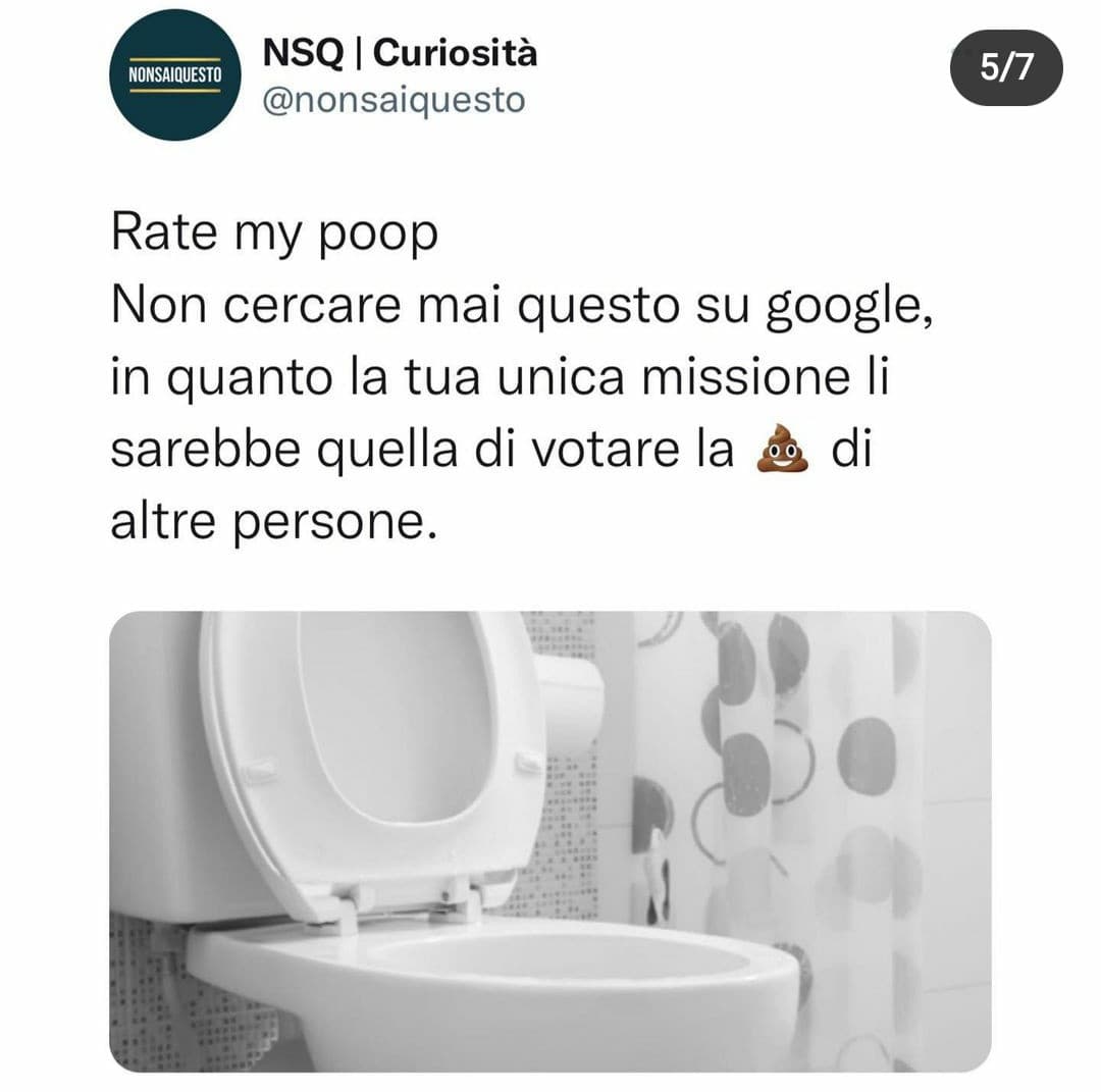 E visto che oggi non ho niente da fare, andiamo a vomitare