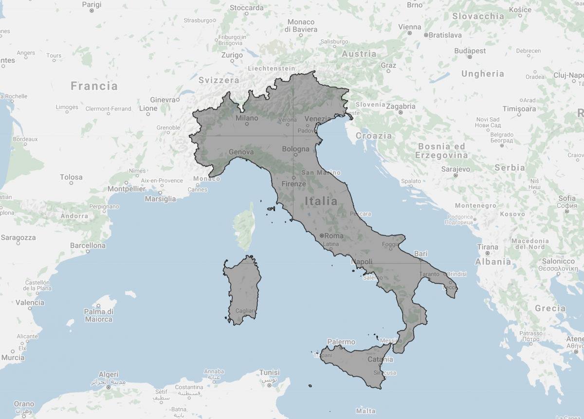 Come sarebbe l'Italia se avesse i territori più invidiati e rosicati dagli italiani?