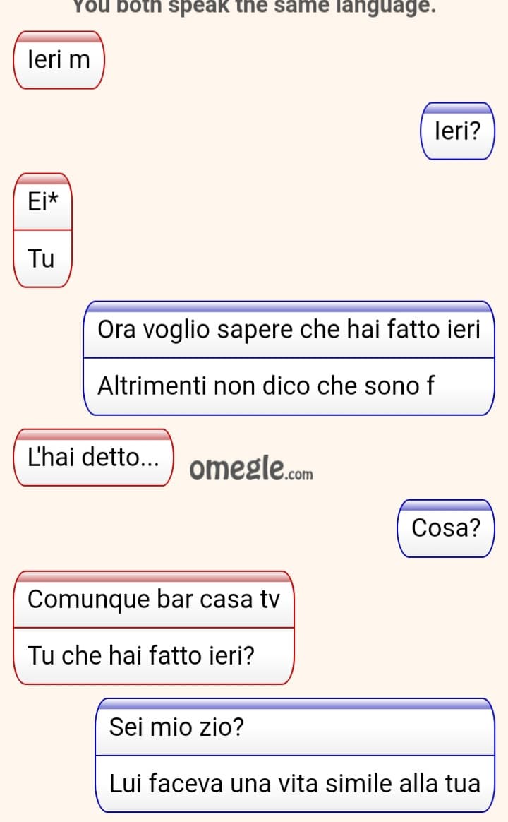 Conversazione interessante