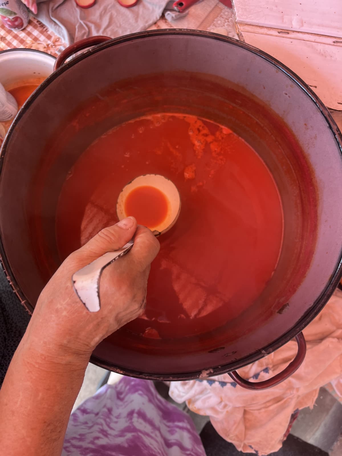 salsa di pomodoro fatta dalla nonna ?