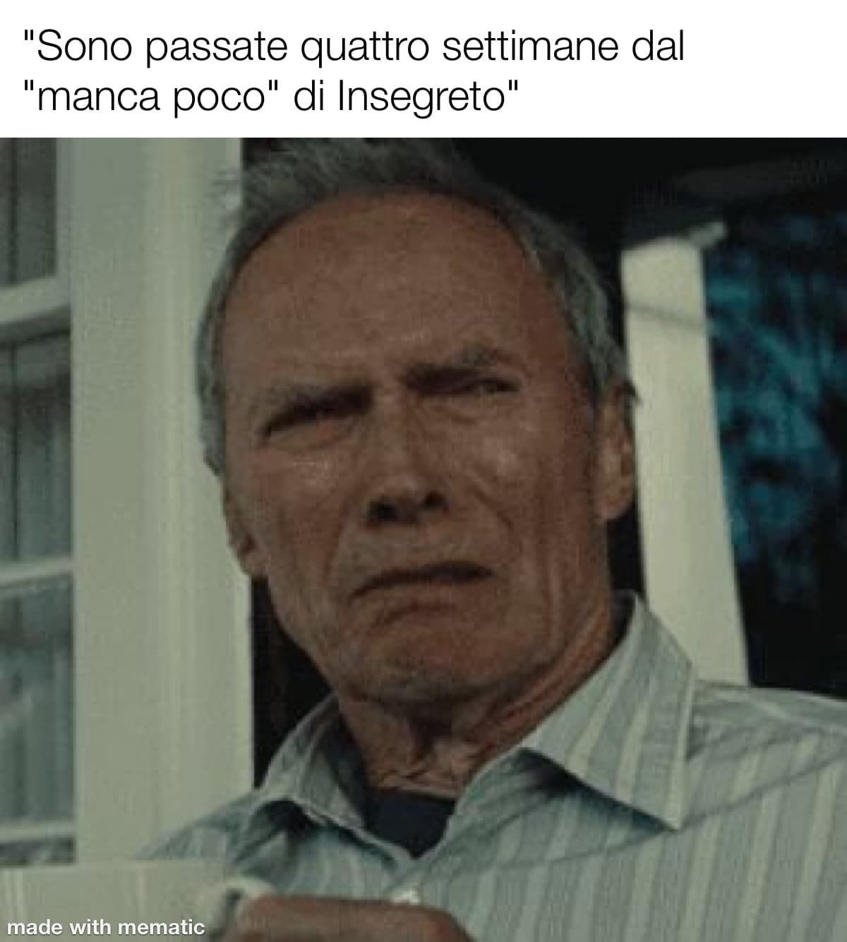 A me sembrava passato molto meno-