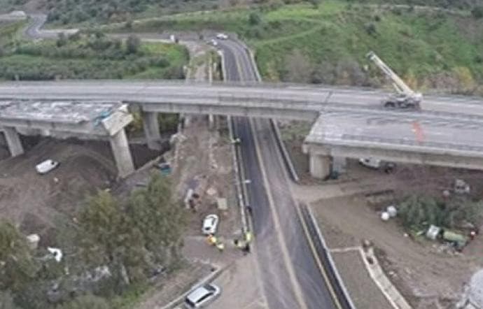 Il viadotto imera riapre a fine luglio 