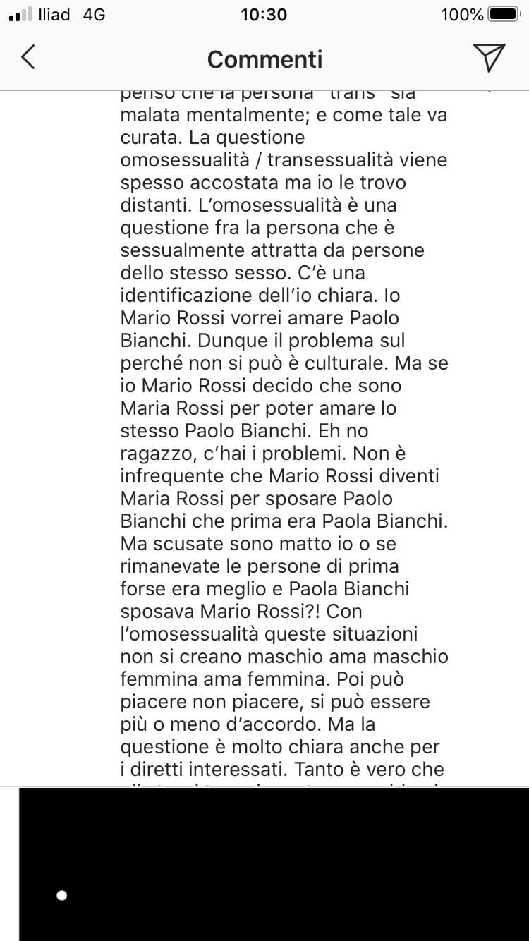 E se lo dice la pagina fake bisogno crederci raga, lui si che ha studiato psichiatria 