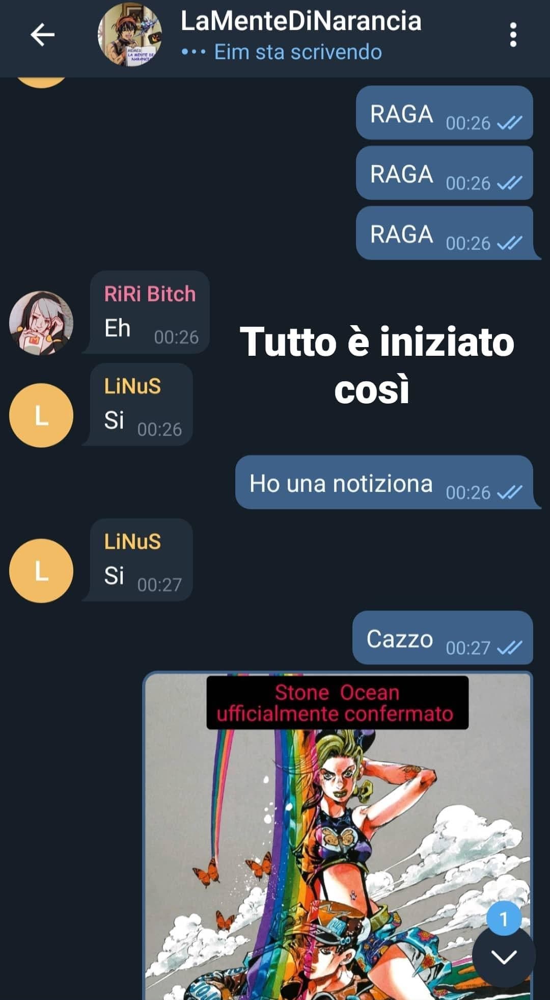 Raga ho fatto il best pesce d'aprile a tema JoJo, ma io voglio bene ai miei guys :) 