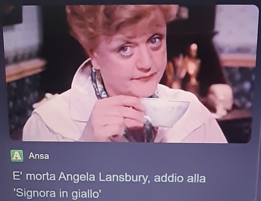 Jessica Fletcher: soprannominata da mio padre anche come iesica (face palm) ?