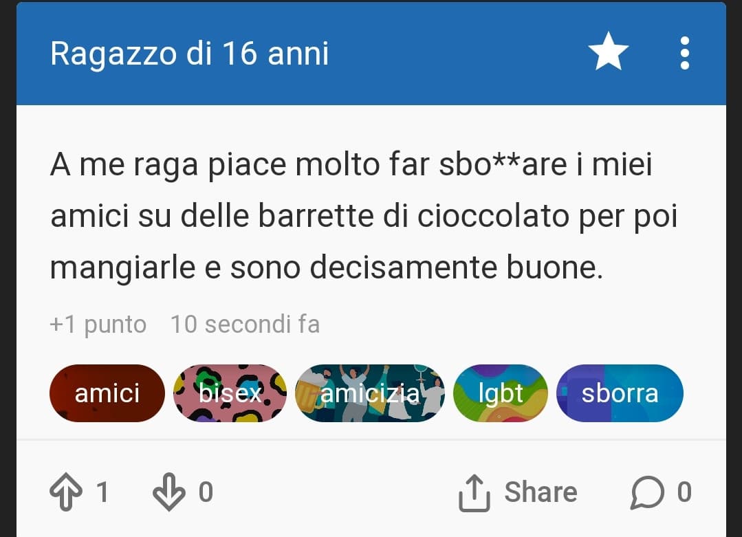 L'importante è non sprecare il cibo 