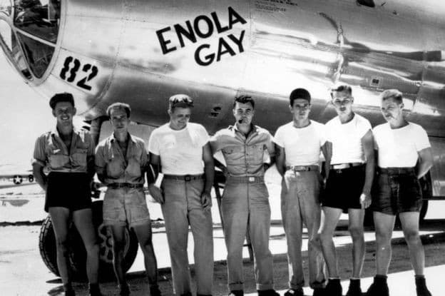 L'Enola Gay, l'atomica buttata su Hiroshima ?