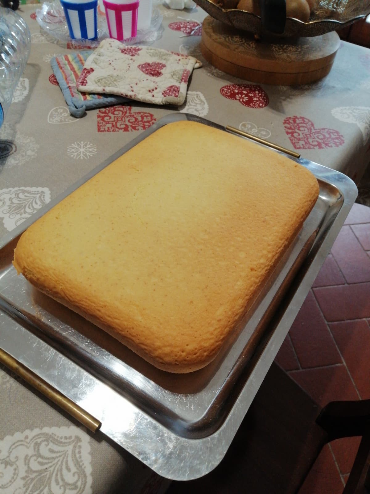 Yey, pan di Spagna fatto