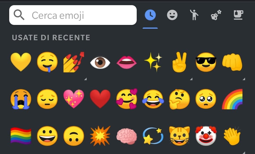 Vi esco anche io le emoji