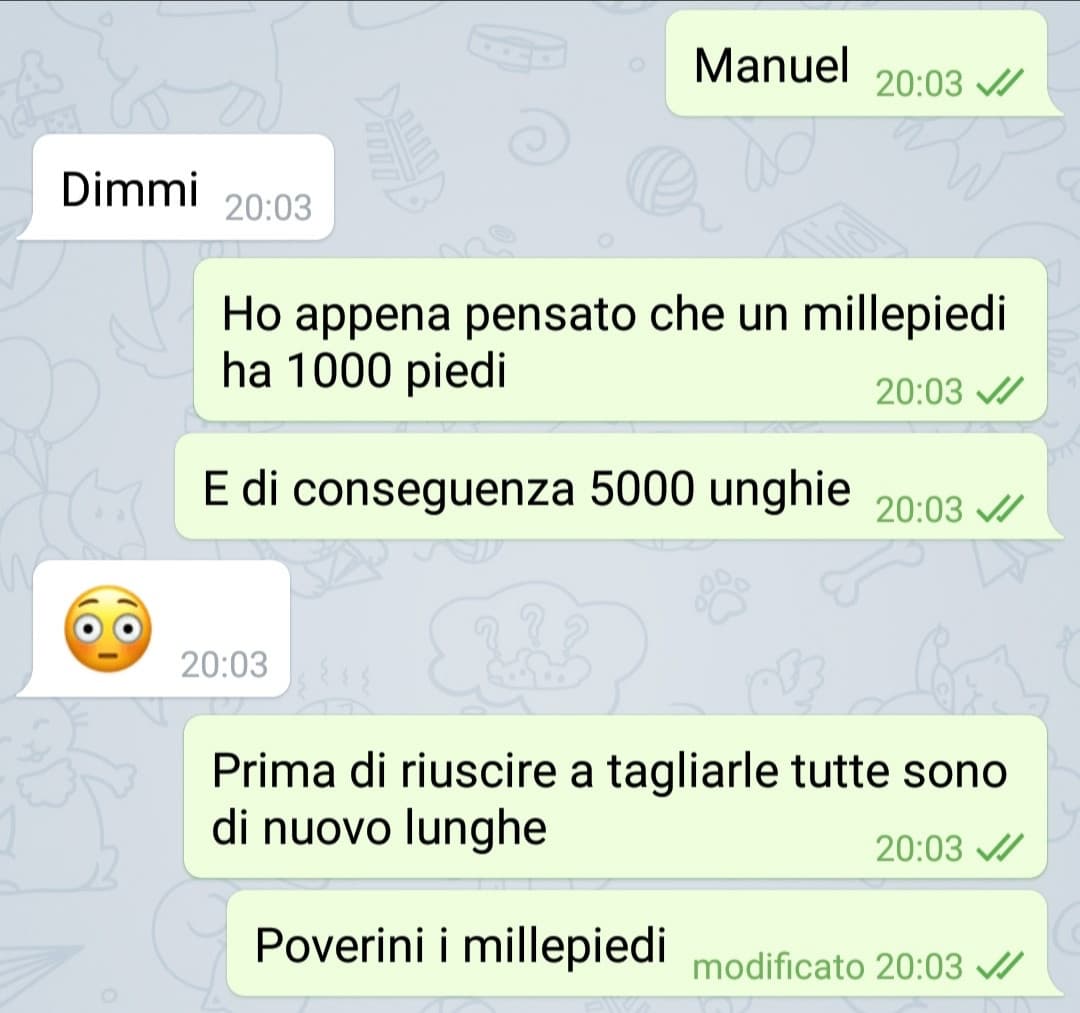 Viva i millepiedi