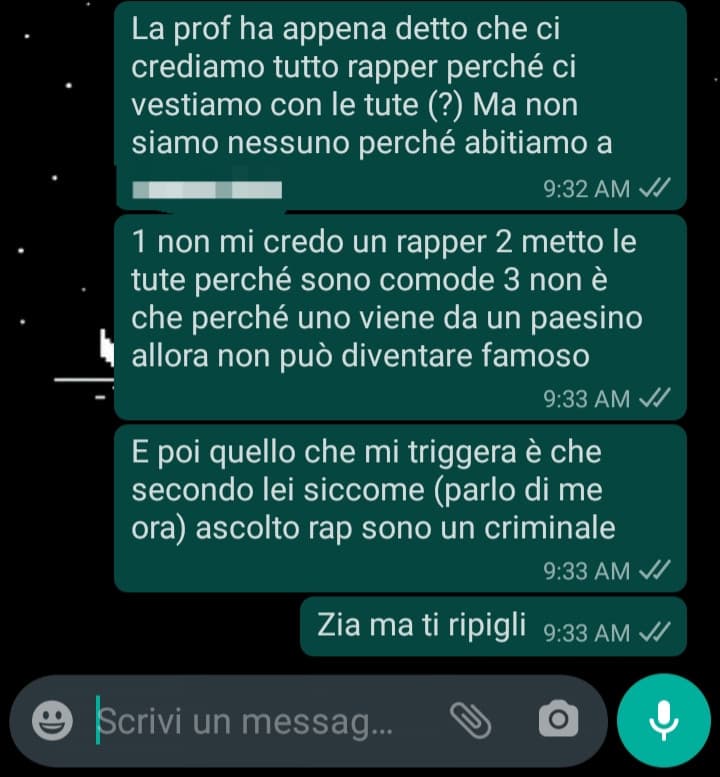 Poi ha detto molte più cazzate 