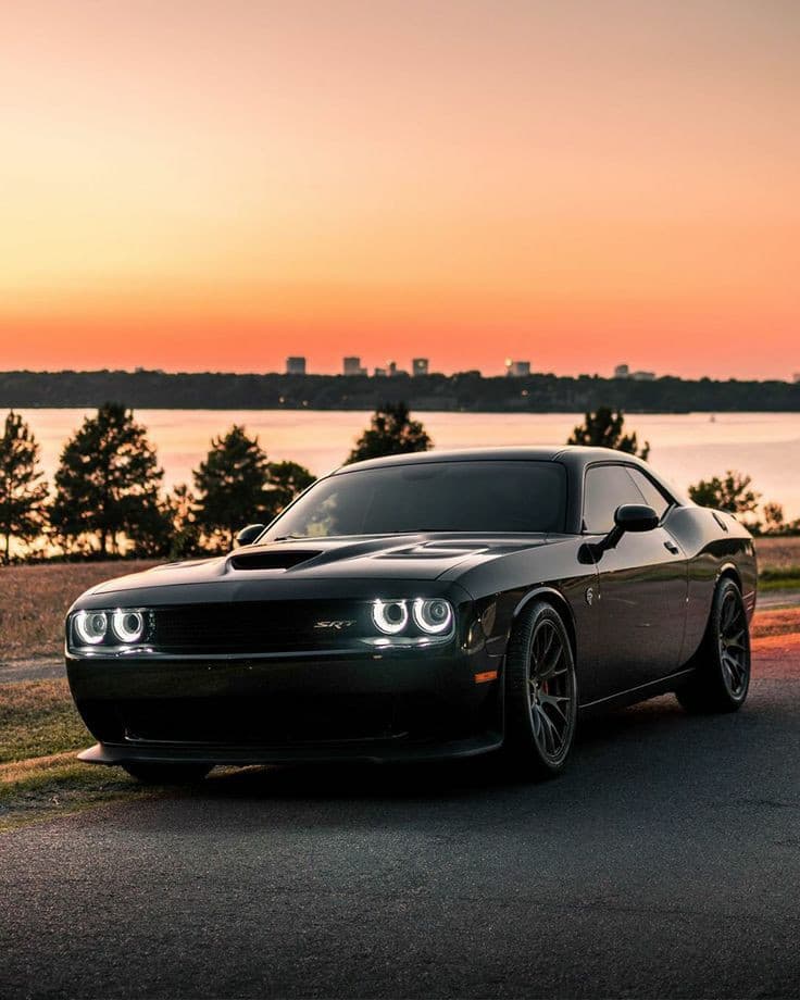 La Challenger è bella ma è troppo goffa e pesante, anche messa a confronto con la Camaro e la Mustang.  Questa non curva per davvero 