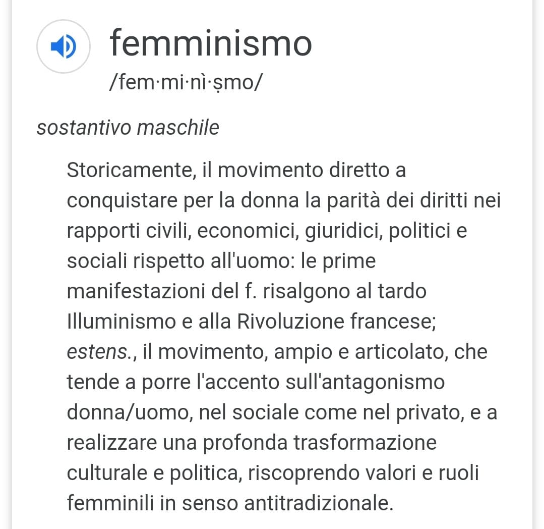 Dato che alcuni di voi non hanno le mani per andare a cercare su google i veri significati delle parole