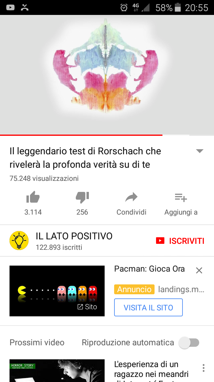 So che non frega a nessuno .. ma tramite questo test molto famoso. . Ho scoperto di essere schizofrenica?