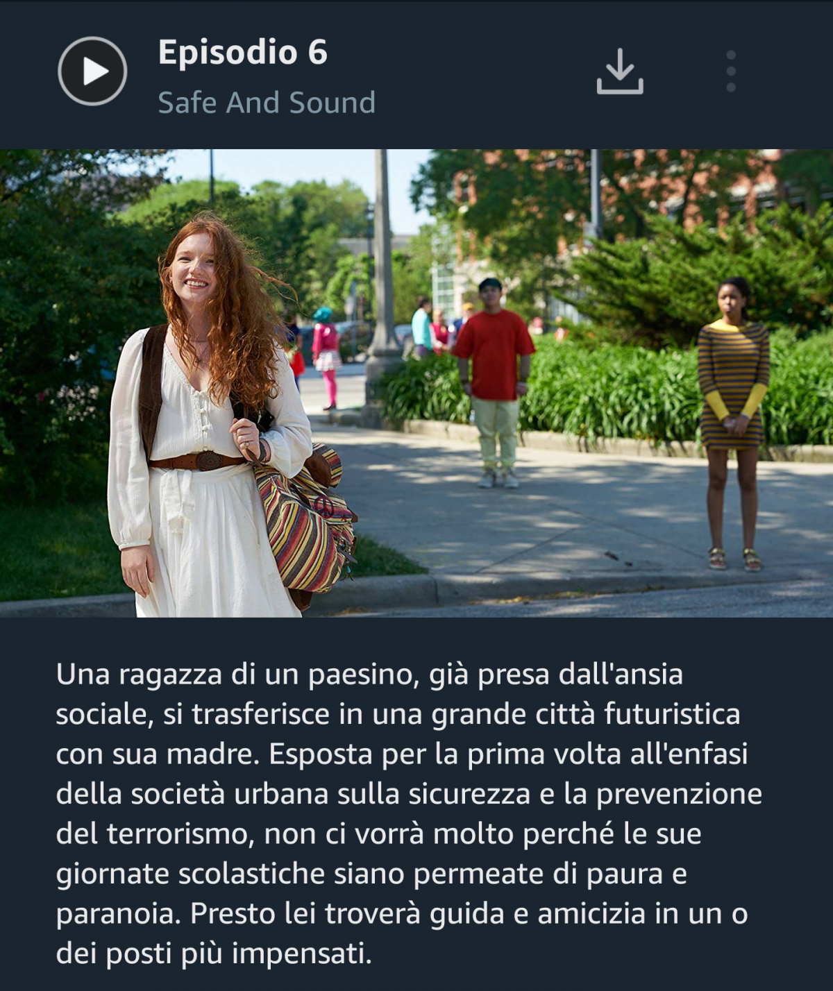 Ho trovato una specie di Black Mirror di prime video