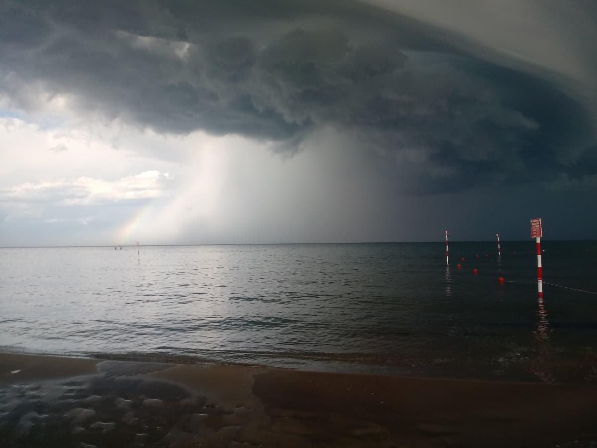 Il cielo di Lignano qualche giorno fa?