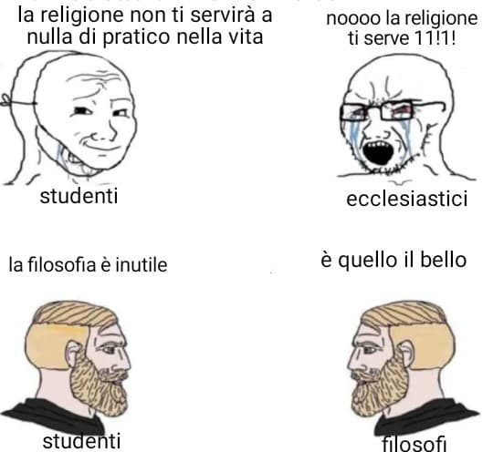 Aristotele direbbe qualcosa del genere