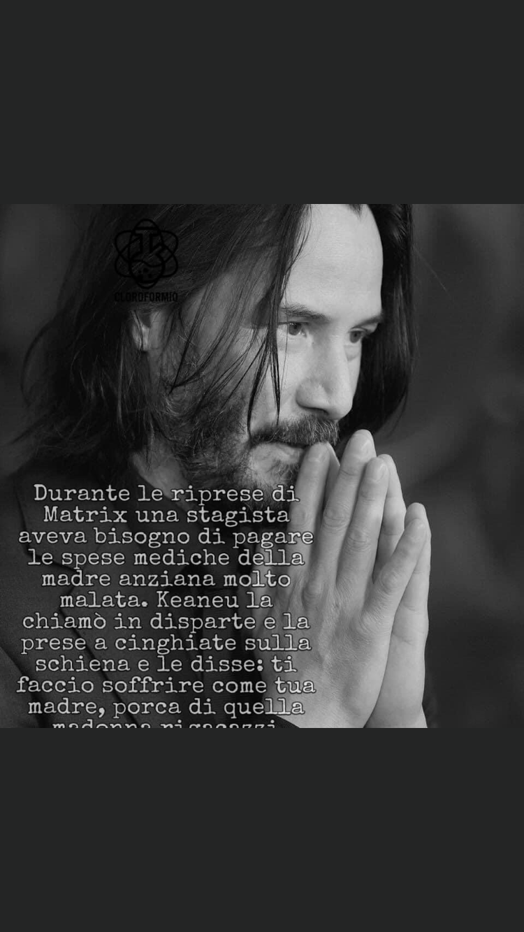 Keanu cuore d’oro ❤️