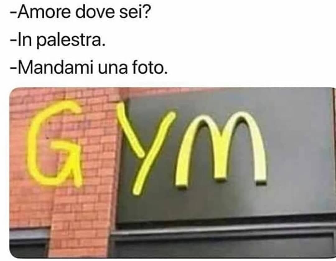 Dopo questo ogni giorno vado in palestra 