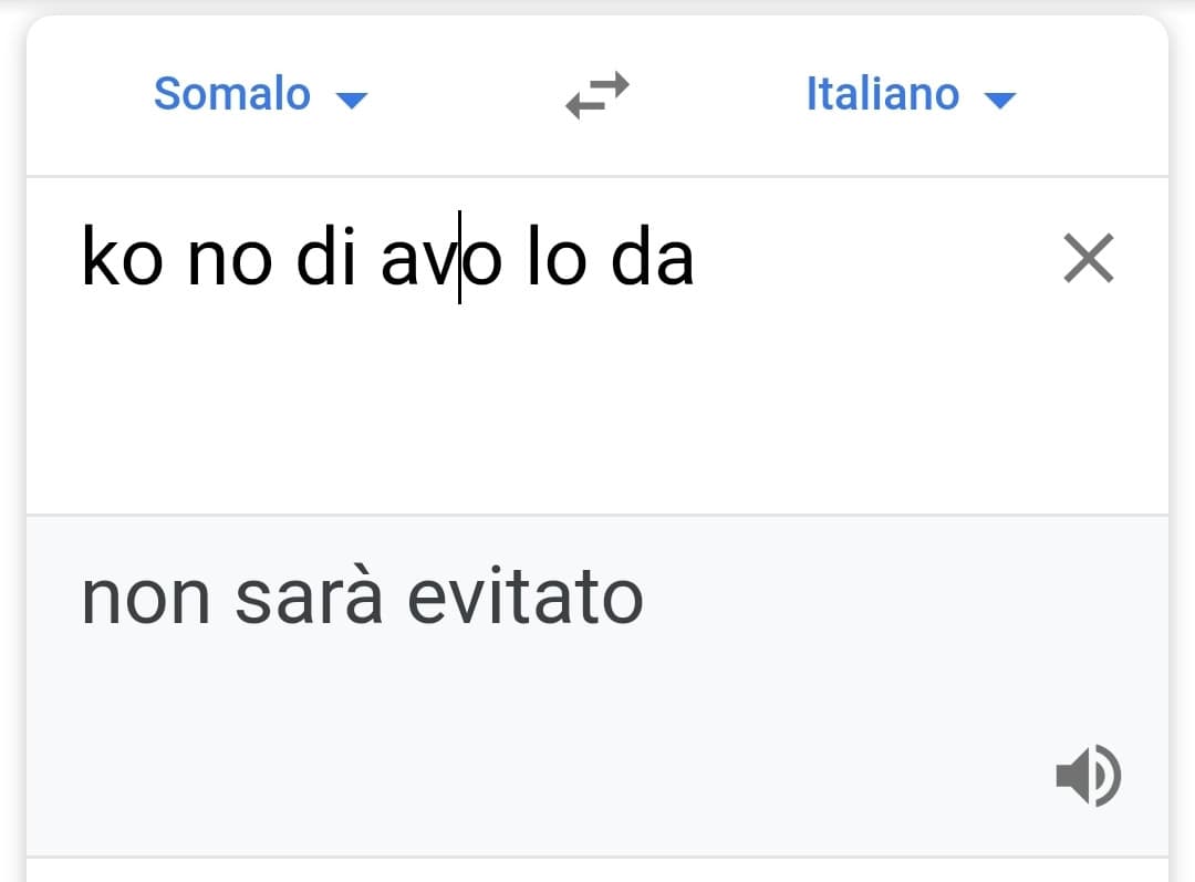 Mamma perchè il mio traduttore fa JoJo reference?