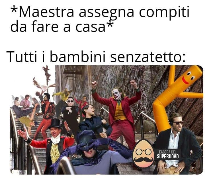 Bambini senzatetto: stonks