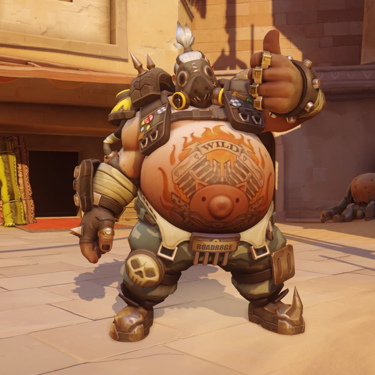 Si ma questo manzo di un Roadhog dove lo lasciate?