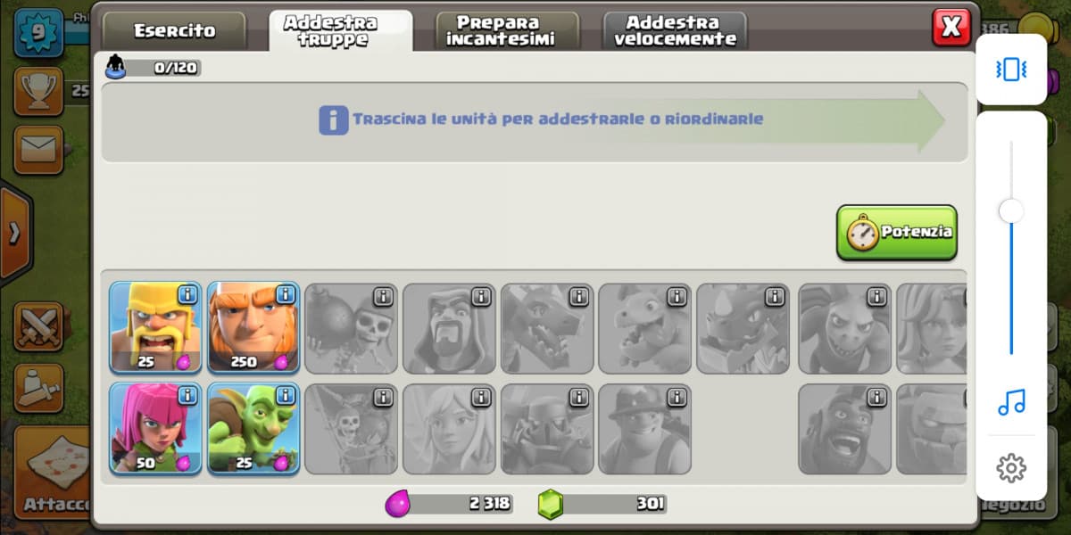 Perdo sempre quando attacco in clash of clans, mi consigliate quali e quanti mostri fare? 