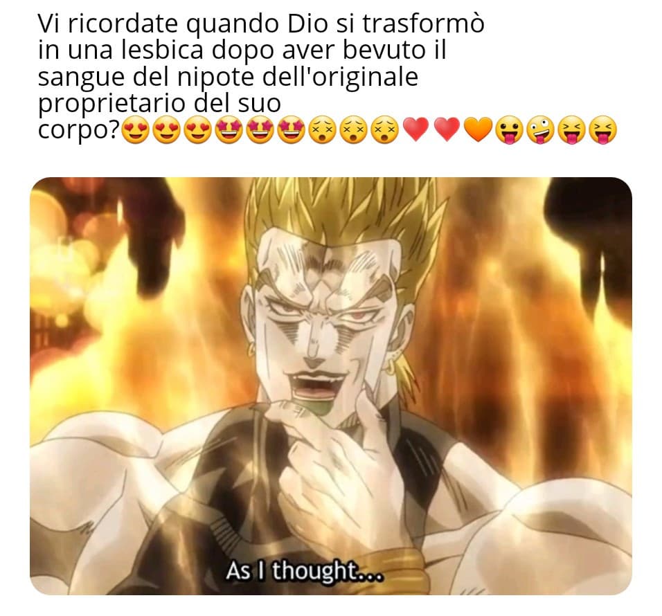 Spoiler JoJo SC ma raga siamo nel 2020 se non l'avete visto cazzi vostri il periodo spoiler è finito amen