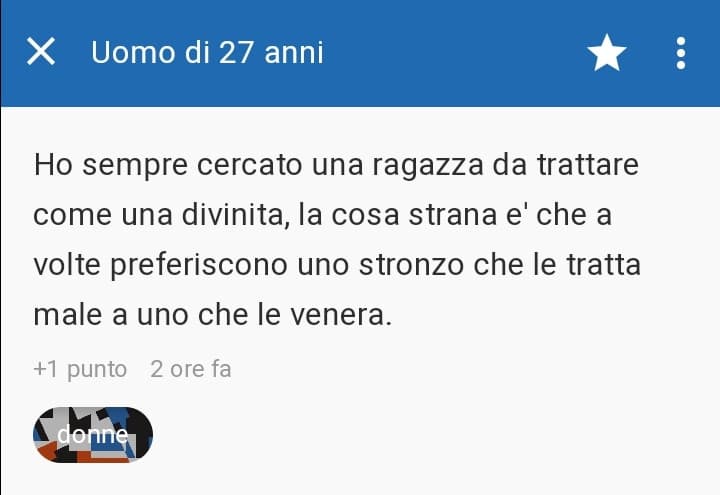 Rido da ieri.