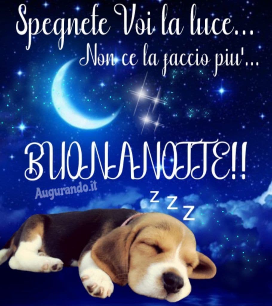 Buonanotte a domani