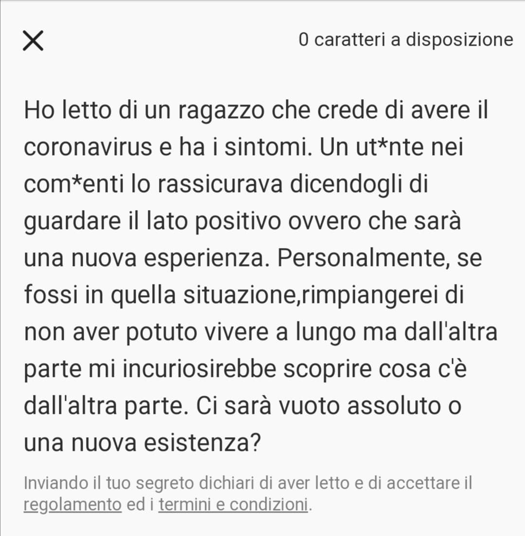 Fanculo non me lo lascia caricare. sbirro di merda 