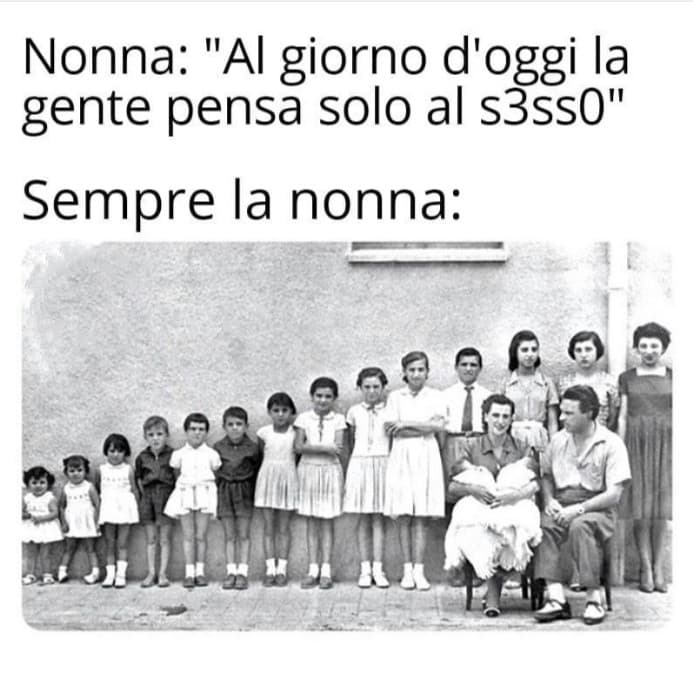 Hehehehe nonna biricchina 