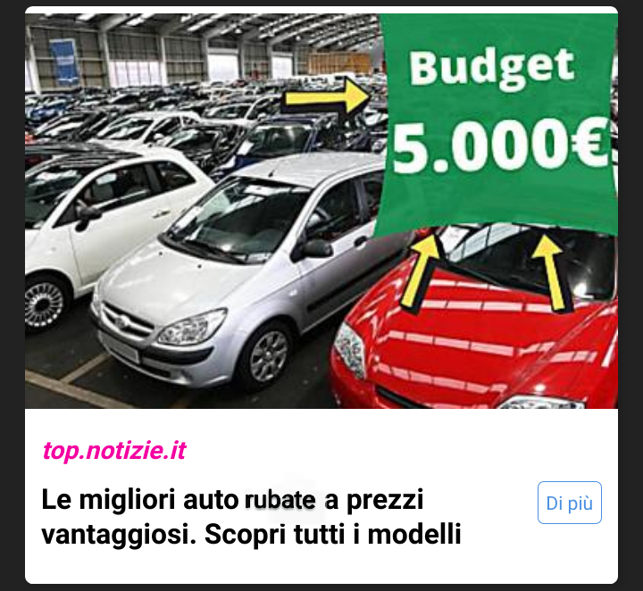 Poteva venire meglio