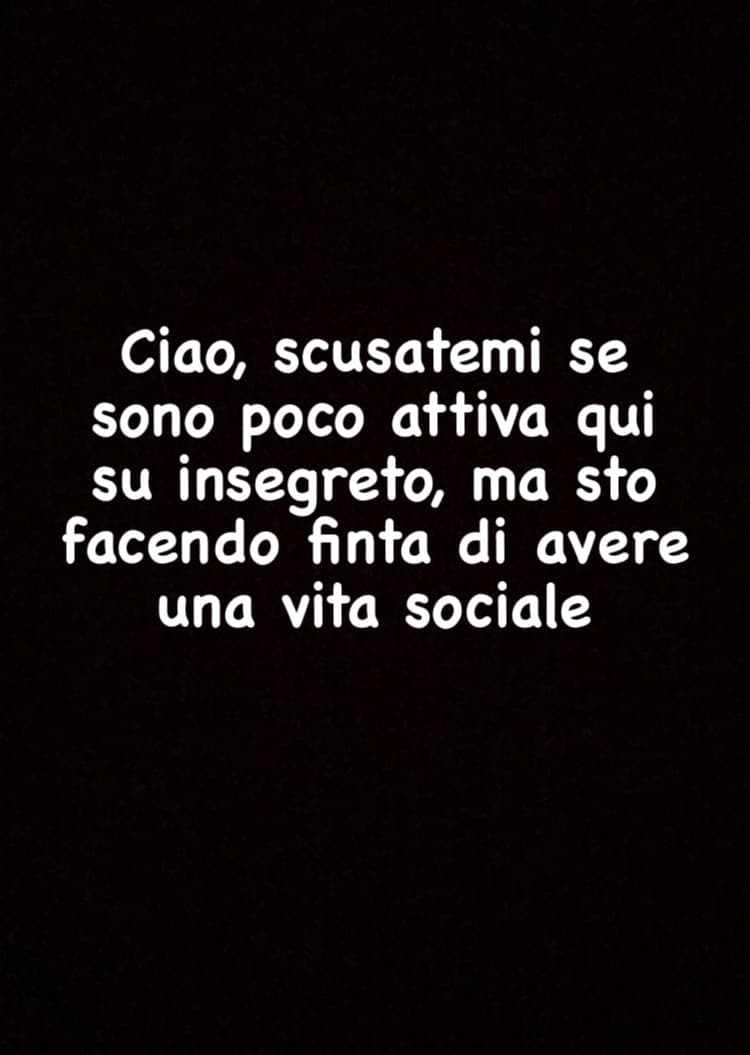 Non è assolutamente vero 