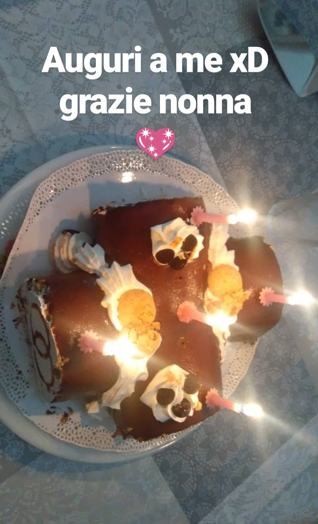 Era il 18 ma l ho festeggiato oggi xD