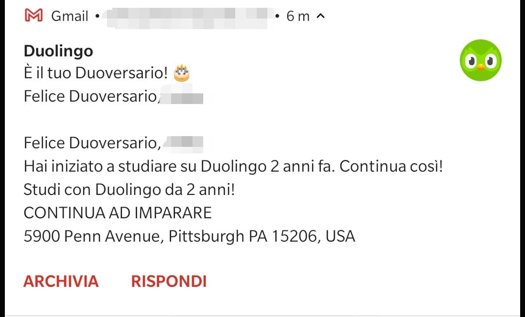 mi ero iscritta per imparare lo svedese con una della mia vecchia compagnia... Alla fine non mi ricordo un cazzo, ma è stato divertente