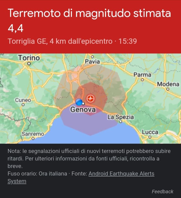 Sono da sempre affascinato dai vulcani e terremoti. Oggi per la prima volta ho vissuto personalmente una scossa di magnitudo 4 (che è tanto). soy muy Contento 