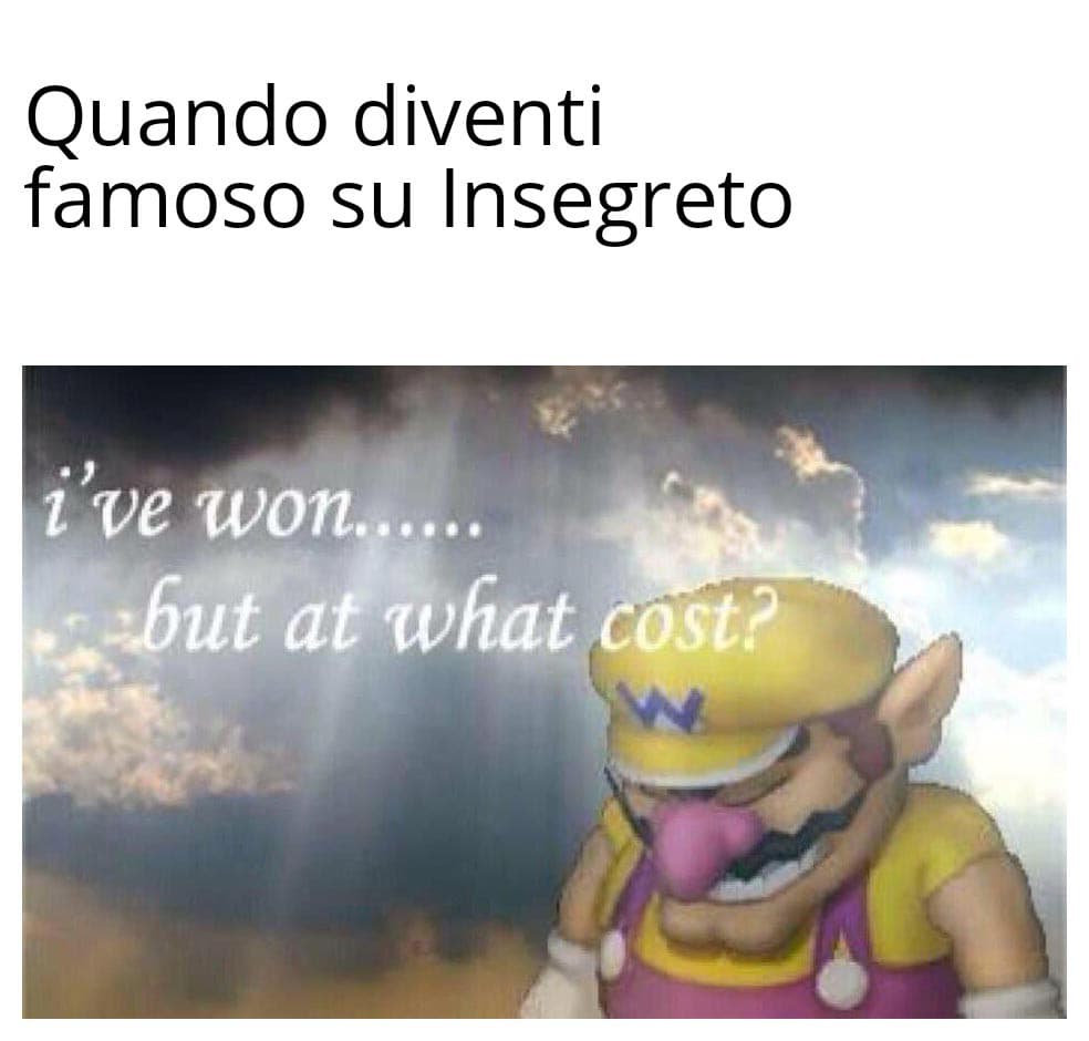 Nella mia testa faceva più ridere