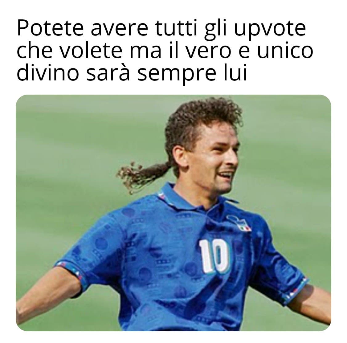 Lui ne ha tanti di upvote. È oltre il VIP