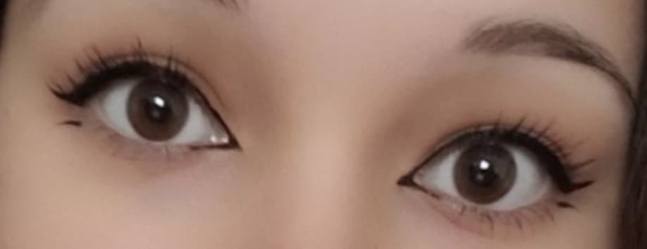 Mi piaceva troppo l'eyeliner così :')