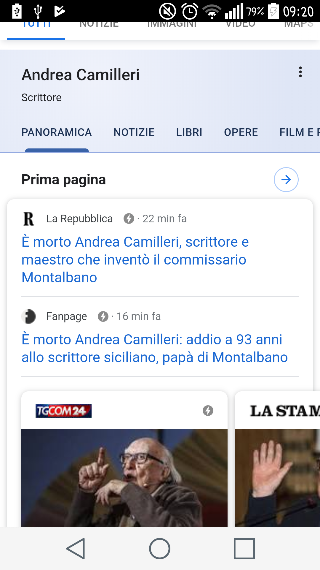 È morto Camilleri