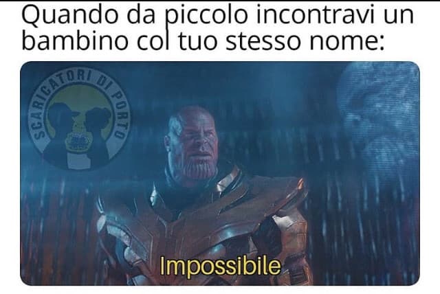 Tornando a quando i meme di Thanos erano di moda