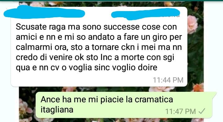 Sono stata cattiva???