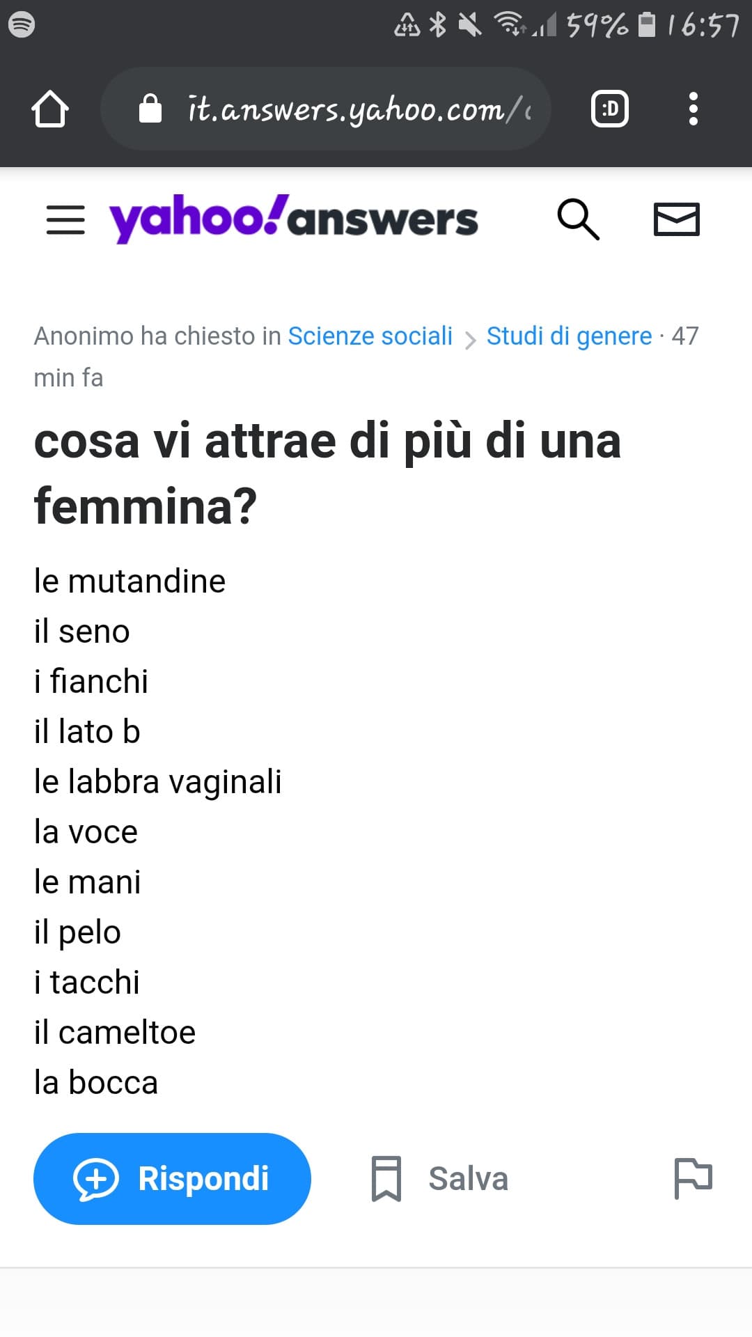 Poi dicono che insegreto è il sito più trash  d'italia