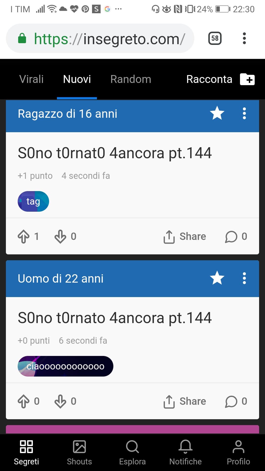 Nooooo c'é ne sono 2 ??