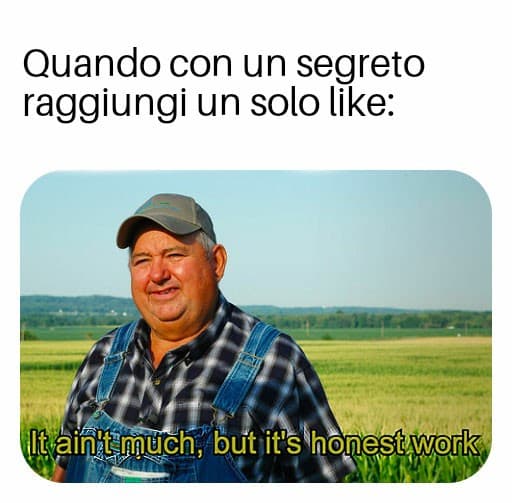 Meglio di nulla